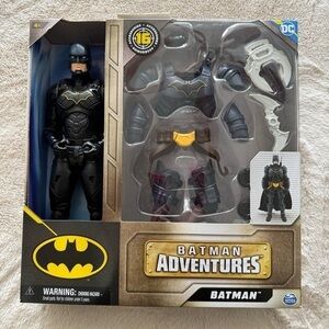 NWB Batman action figure with accessories.